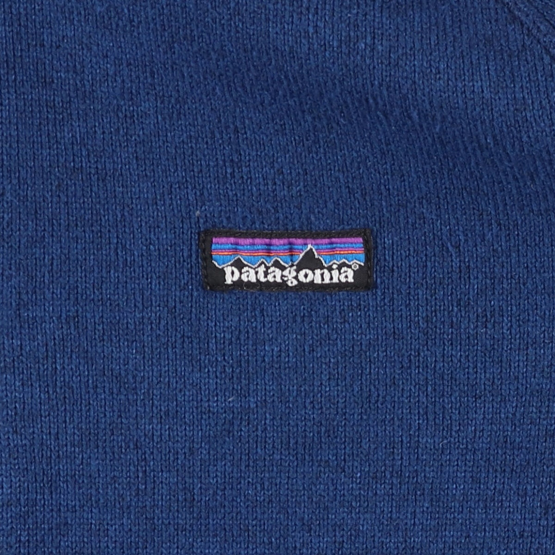 2000'S Patagonia Better Sweater Jacket 25526F0 Fleece Jacket, Men's Medium polyester blue type Vintage Second Hand