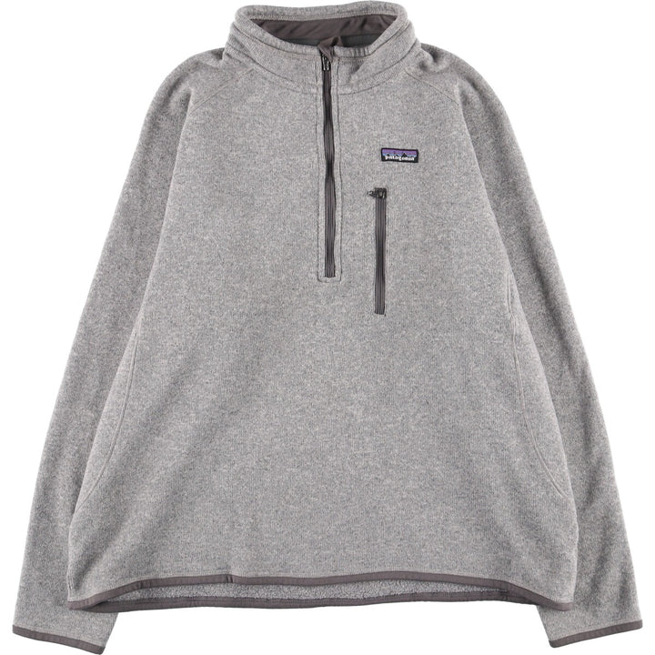 Patagonia Half-Zip Fleece Pullover, Men's XL unclear gray type Vintage Second Hand