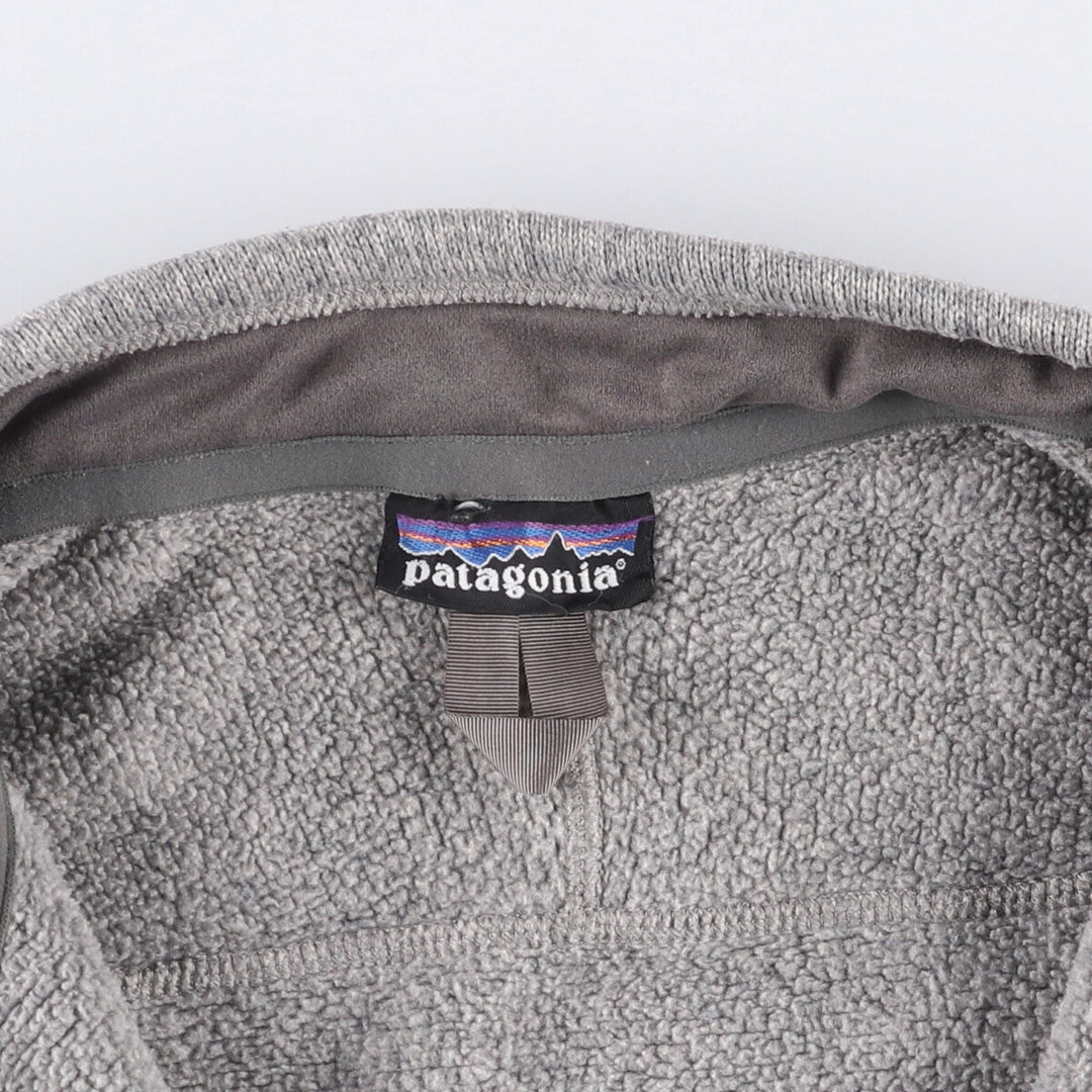 Patagonia Half-Zip Fleece Pullover, Men's XL unclear gray type Vintage Second Hand