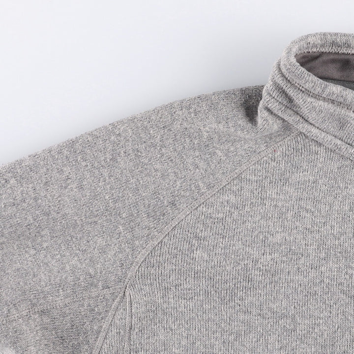 Patagonia Half-Zip Fleece Pullover, Men's XL unclear gray type Vintage Second Hand