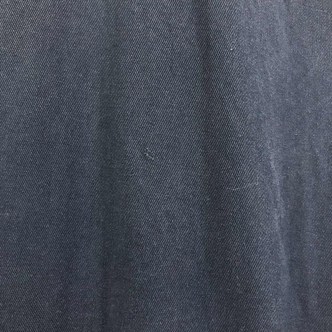 Ralph Lauren BLAKE short sleeve button down shirt, men's XL size cotton navy blue type Vintage Second Hand