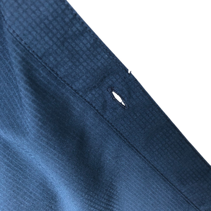 Columbia PFG OMNI-SHADE Button-down Short Sleeve Fishing Shirt, Men's XXL polyester navy blue type Vintage Second Hand