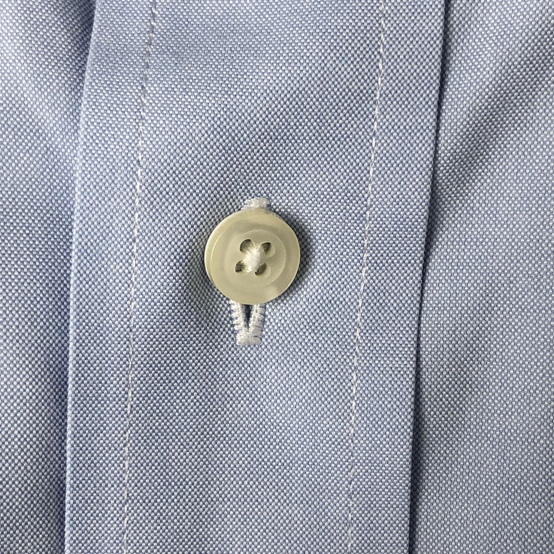 Brooks Brothers Est.1818 REGENT Long Sleeve Button Down Shirt Men's Size L Supima Cotton Blue type light blue Vintage Second Hand