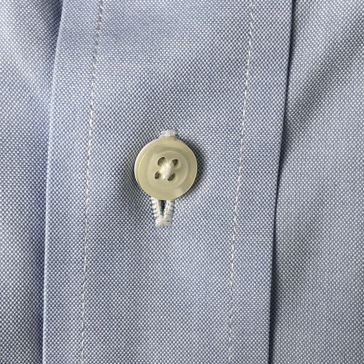 Brooks Brothers Est.1818 REGENT Long Sleeve Button Down Shirt Men's Size L Supima Cotton Blue type light blue Vintage Second Hand