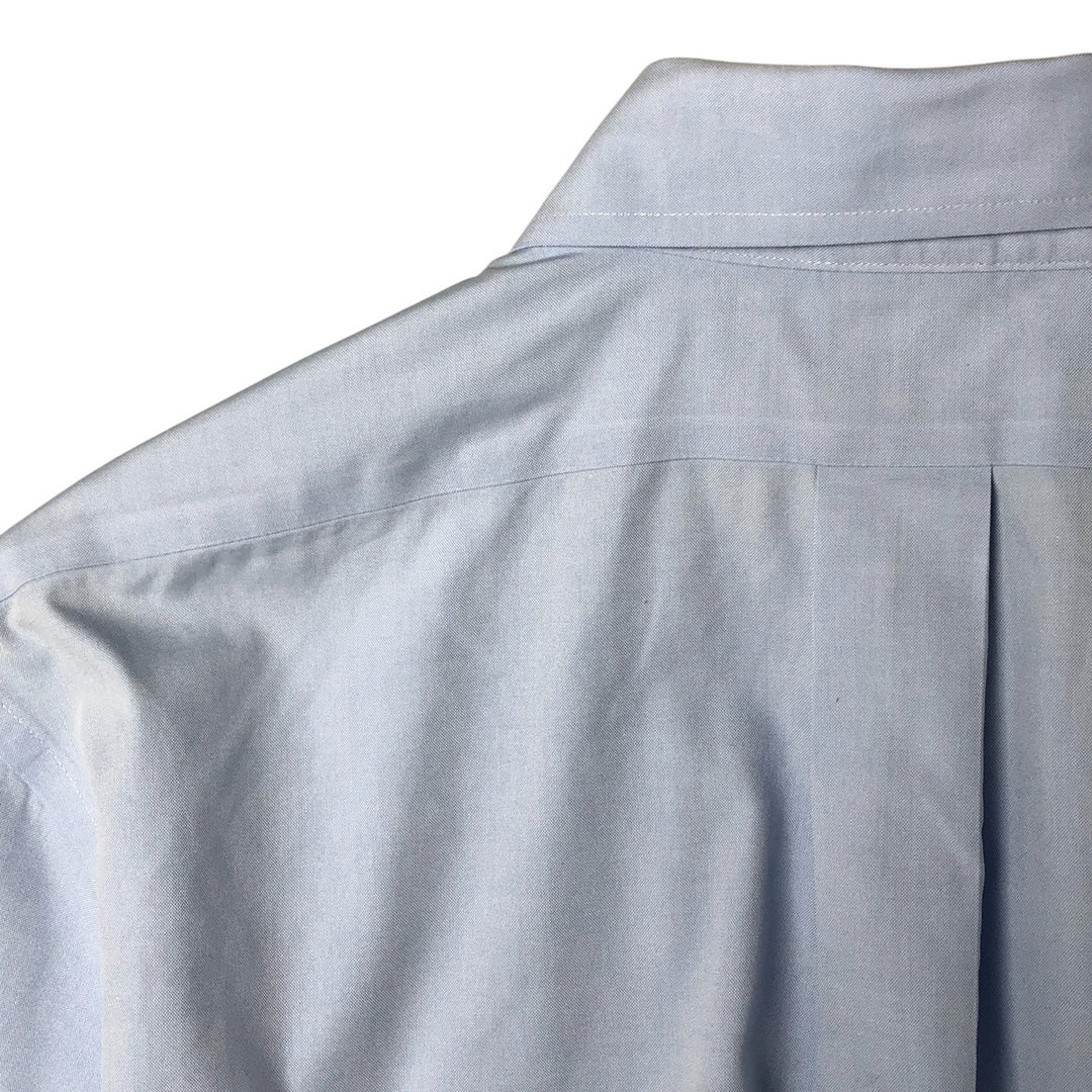 Brooks Brothers Est.1818 REGENT Long Sleeve Button Down Shirt Men's Size L Supima Cotton Blue type light blue Vintage Second Hand