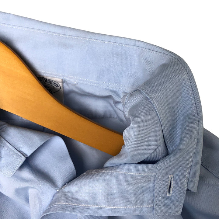 Brooks Brothers Est.1818 REGENT Long Sleeve Button Down Shirt Men's Size L Supima Cotton Blue type light blue Vintage Second Hand