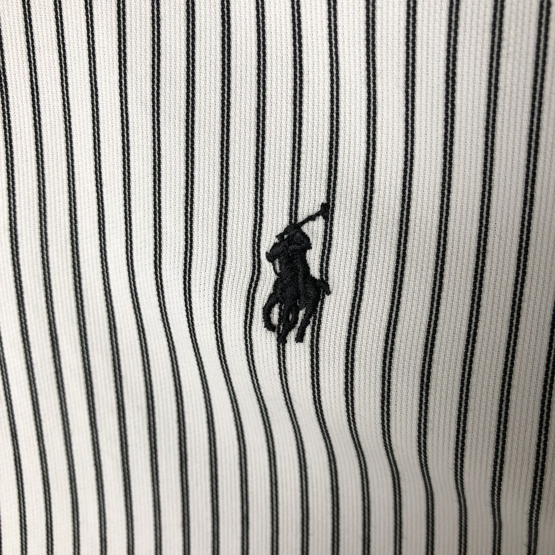 Ralph Lauren RALPH LAUREN GOLF BLAKE long sleeve button down striped shirt men's size L cotton white type Vintage Second Hand
