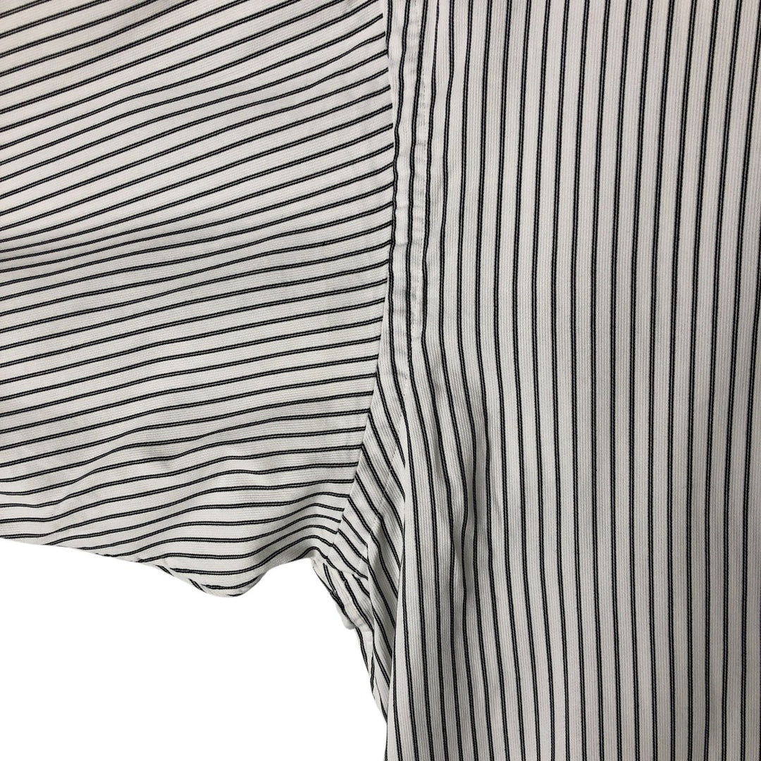 Ralph Lauren RALPH LAUREN GOLF BLAKE long sleeve button down striped shirt men's size L cotton white type Vintage Second Hand