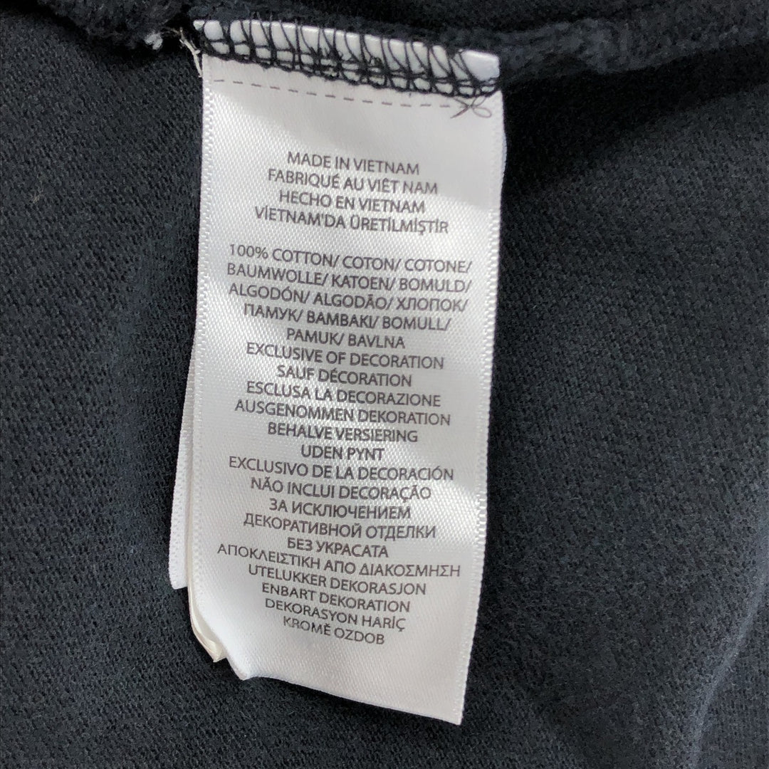 Ralph Lauren POLO RALPH LAUREN CUSTOM SLIM FIT short sleeve polo shirt men's XL equivalent cotton black type Vintage Second Hand