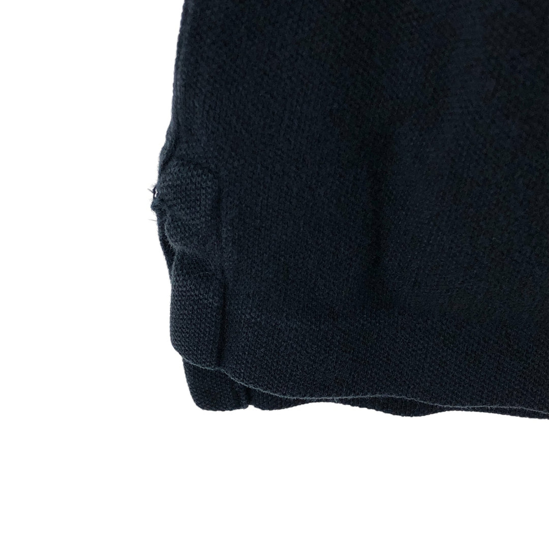 Ralph Lauren POLO RALPH LAUREN CUSTOM SLIM FIT short sleeve polo shirt men's XL equivalent cotton black type Vintage Second Hand