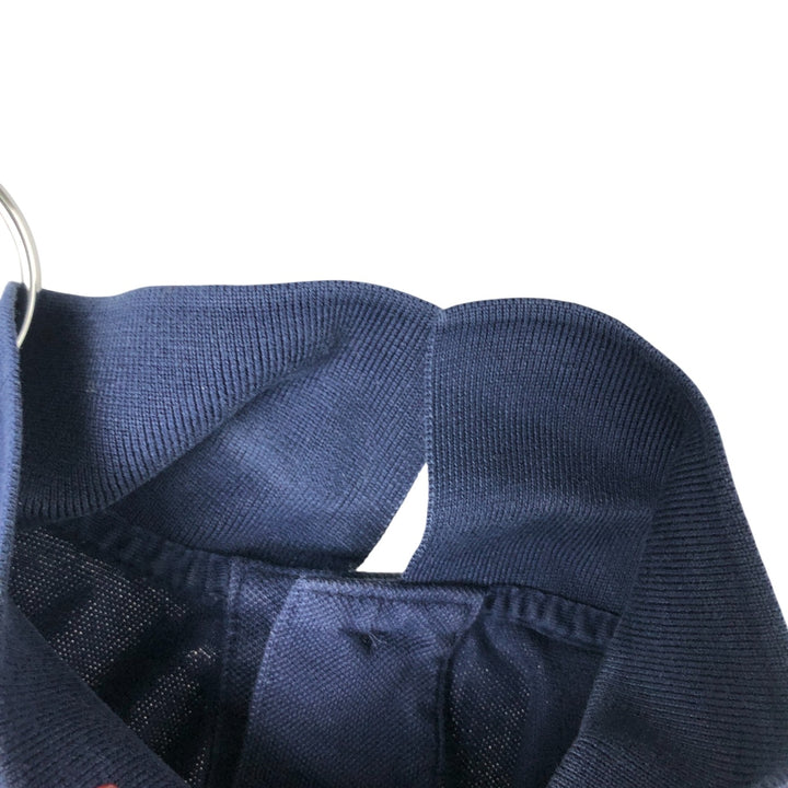 Ralph Lauren POLO RALPH LAUREN CUSTOM FIT short sleeve polo shirt men's XL equivalent cotton navy blue type Vintage Second Hand