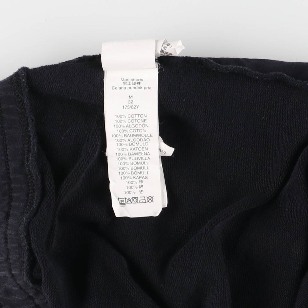 Oakley Regular Fit Sweat Shorts, Men's Size Medium cotton black type Vintage Second Hand