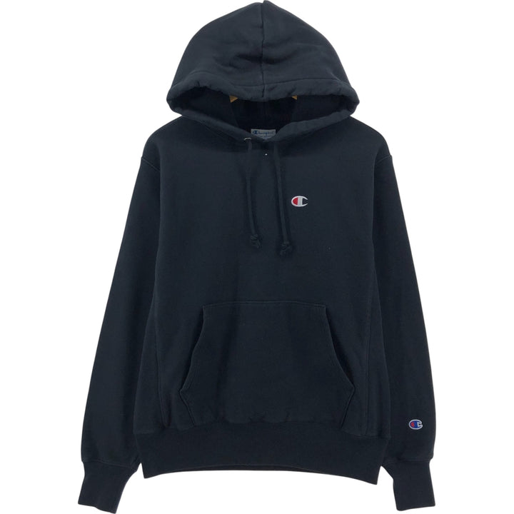 Champion REVERSE WEAVE Reverse Weave Sweat Pullover Hoodie Men's M cotton black type Vintage Second Hand