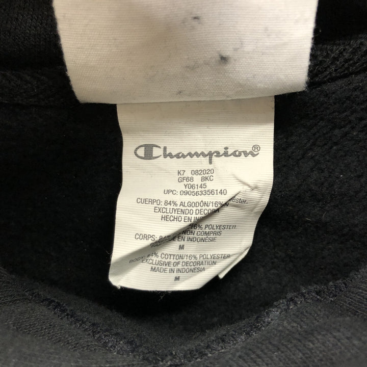 Champion REVERSE WEAVE Reverse Weave Sweat Pullover Hoodie Men's M cotton black type Vintage Second Hand