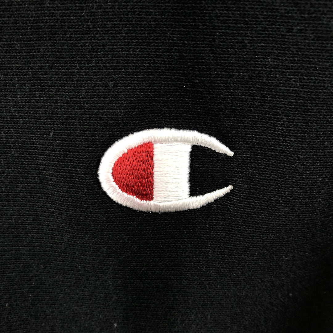 Champion REVERSE WEAVE Reverse Weave Sweat Pullover Hoodie Men's M cotton black type Vintage Second Hand