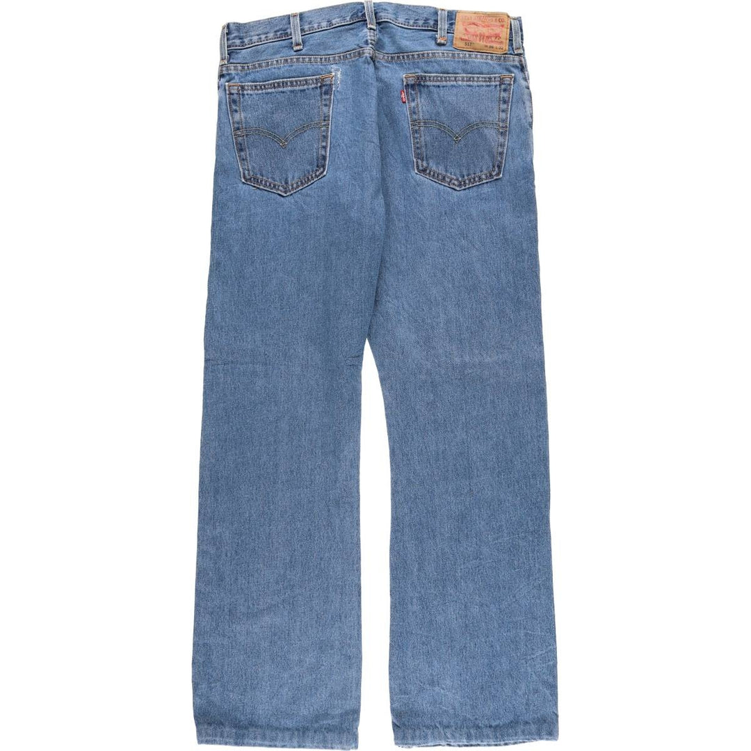 Levi's 517 Bootcut Denim Pants for Men, W36 cotton blue type Vintage Second Hand