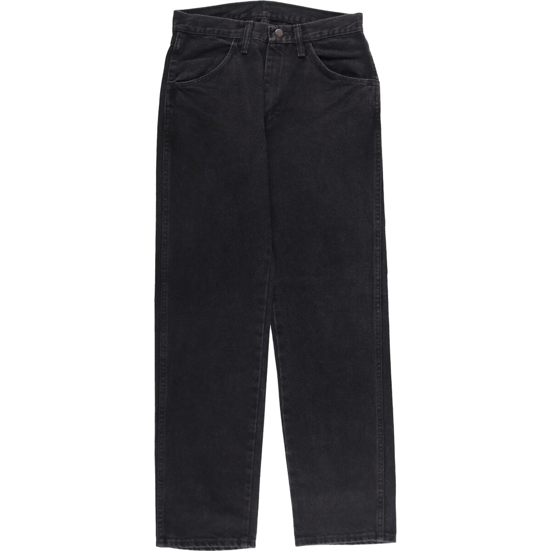 RUSTLER Black Denim Tapered Denim Pants Women's L (w28) cotton black type Vintage Second Hand