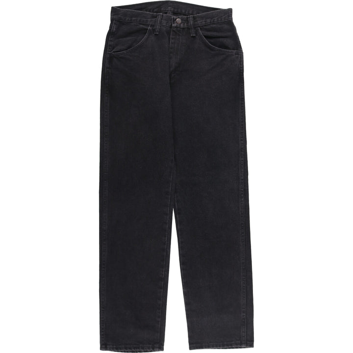 RUSTLER Black Denim Tapered Denim Pants Women's L (w28) cotton black type Vintage Second Hand