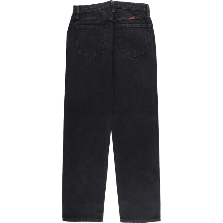 RUSTLER Black Denim Tapered Denim Pants Women's L (w28) cotton black type Vintage Second Hand