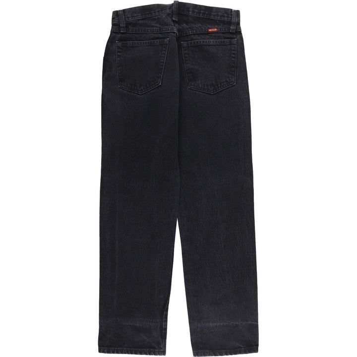 RUSTLER Black Denim Tapered Denim Pants for Men, W29 cotton black type Vintage Second Hand