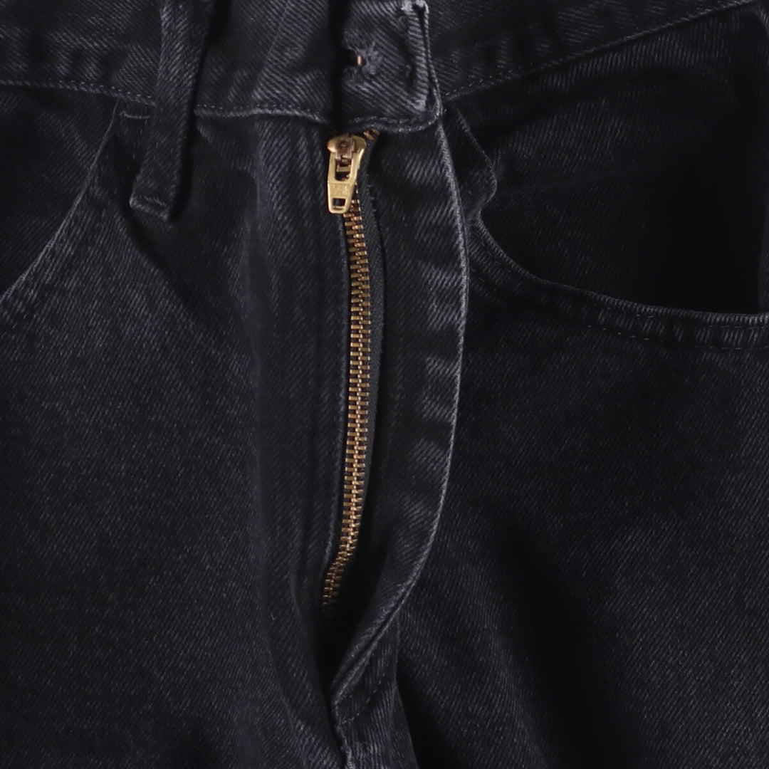 RUSTLER Black Denim Tapered Denim Pants for Men, W29 cotton black type Vintage Second Hand