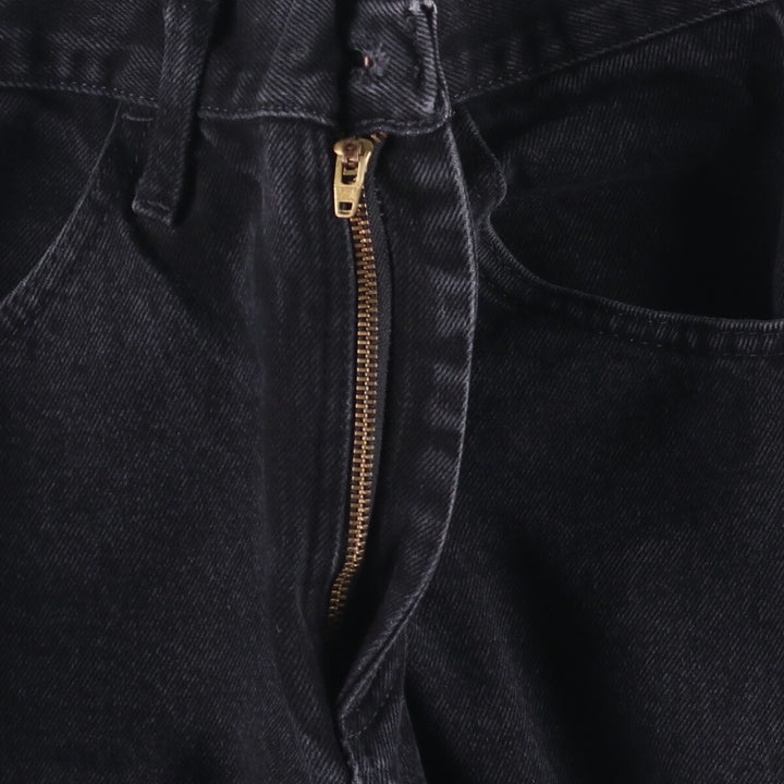 RUSTLER Black Denim Tapered Denim Pants for Men, W29 cotton black type Vintage Second Hand
