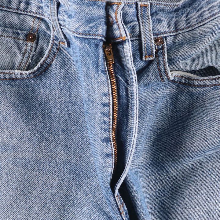 Levi's 505 REGULAR FIT tapered denim pants for men, size w33 cotton blue type Vintage Second Hand