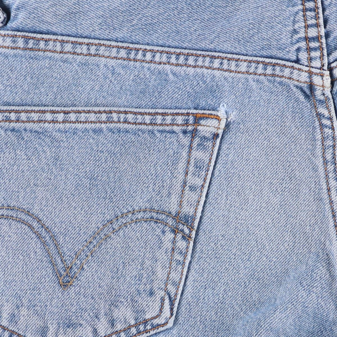 Levi's 505 REGULAR FIT tapered denim pants for men, size w33 cotton blue type Vintage Second Hand