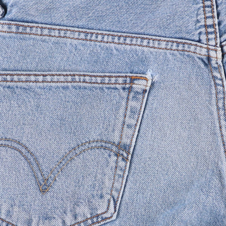 Levi's 505 REGULAR FIT tapered denim pants for men, size w33 cotton blue type Vintage Second Hand