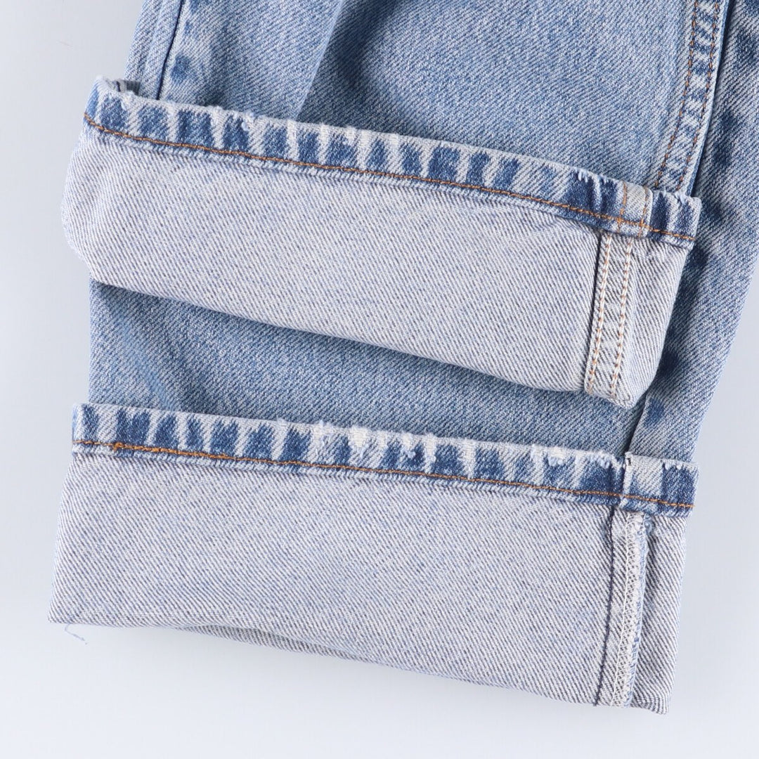 Levi's 505 REGULAR FIT tapered denim pants for men, size w33 cotton blue type Vintage Second Hand
