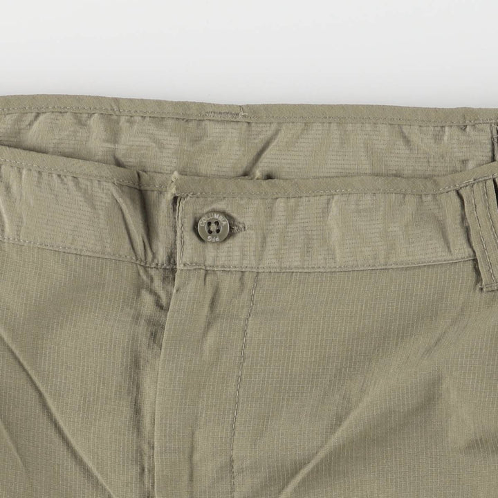 2000'S Columbia PFG 2-Way Climbing Pants, Women's Size L Nylon Khaki type Vintage Second Hand