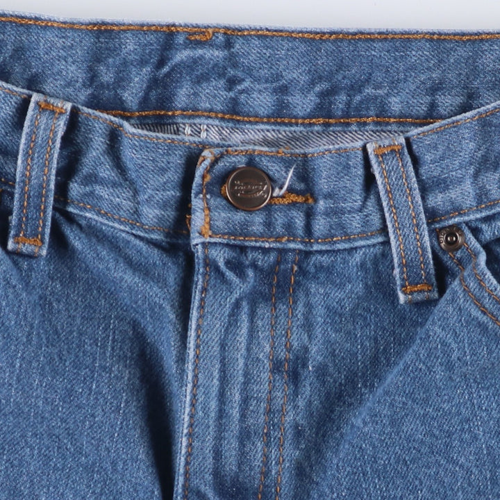 Dickies tapered denim pants for men, equivalent to W31 cotton blue type Vintage Second Hand