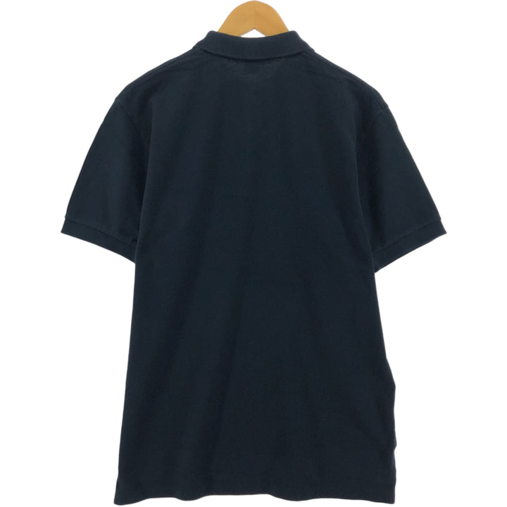 Ralph Lauren POLO by Ralph Lauren short sleeve polo shirt, men's size M cotton black type Vintage Second Hand