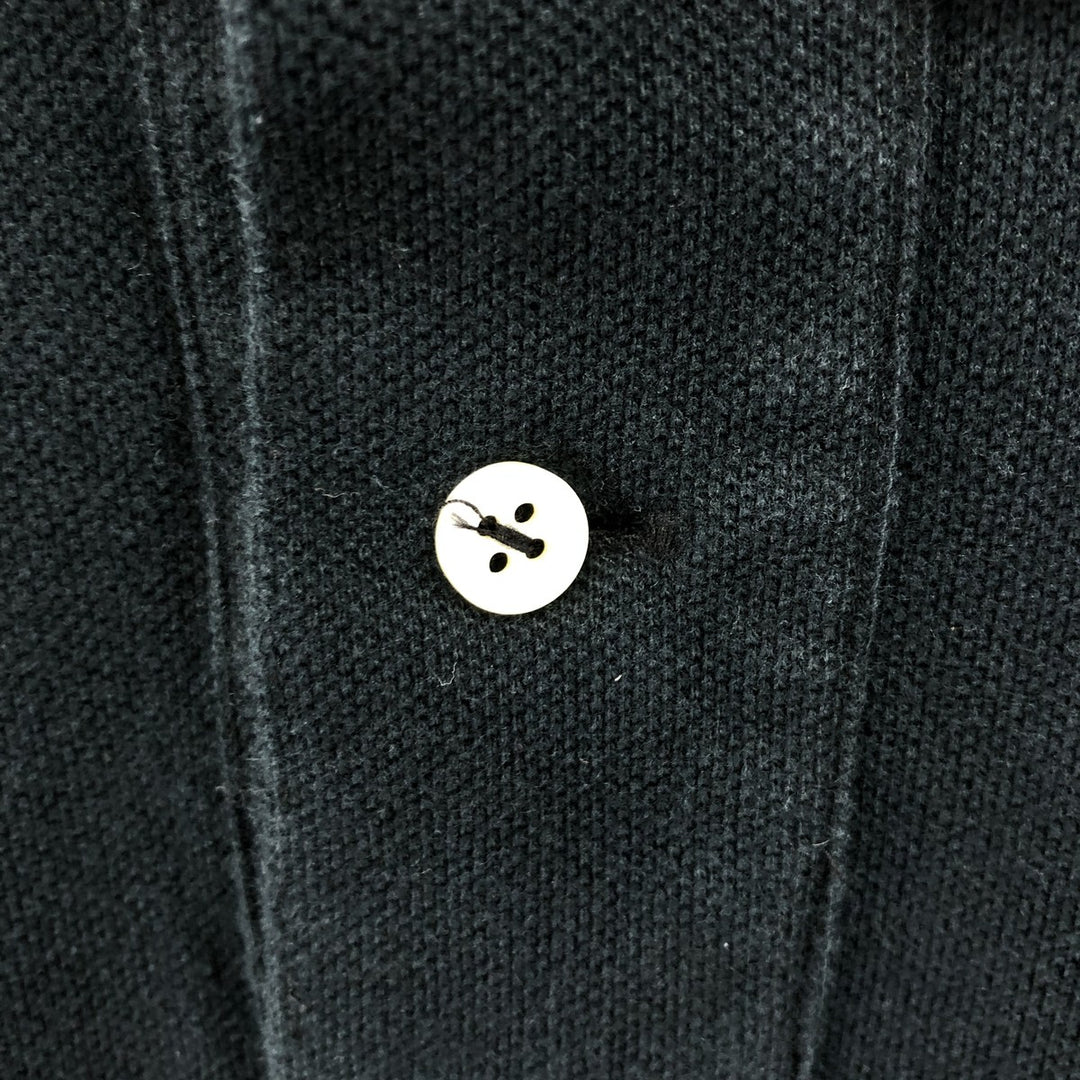 Ralph Lauren POLO by Ralph Lauren short sleeve polo shirt, men's size M cotton black type Vintage Second Hand