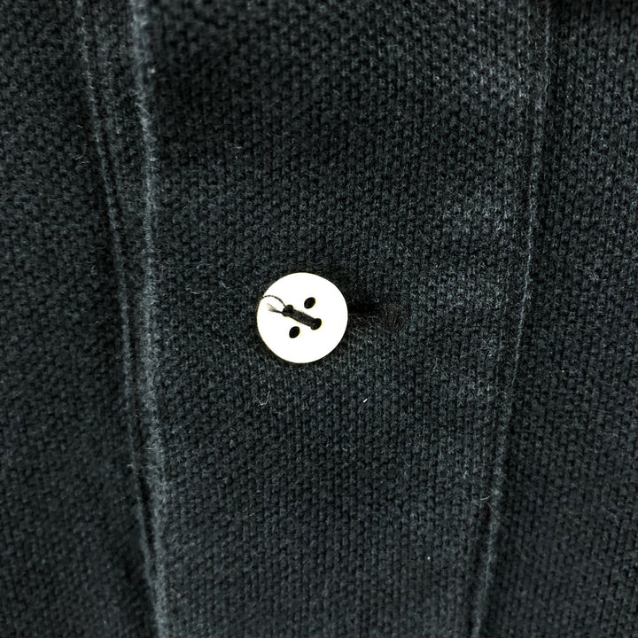 Ralph Lauren POLO by Ralph Lauren short sleeve polo shirt, men's size M cotton black type Vintage Second Hand