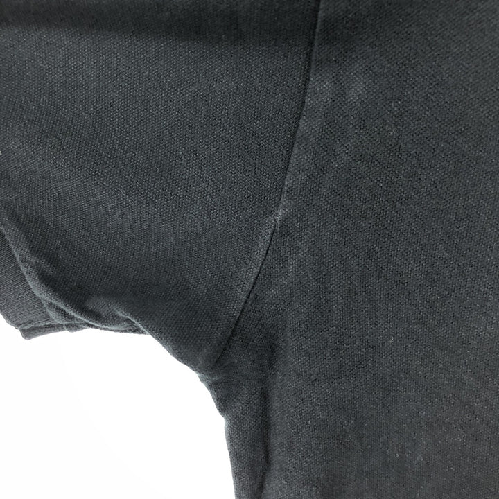 Ralph Lauren POLO by Ralph Lauren short sleeve polo shirt, men's size M cotton black type Vintage Second Hand