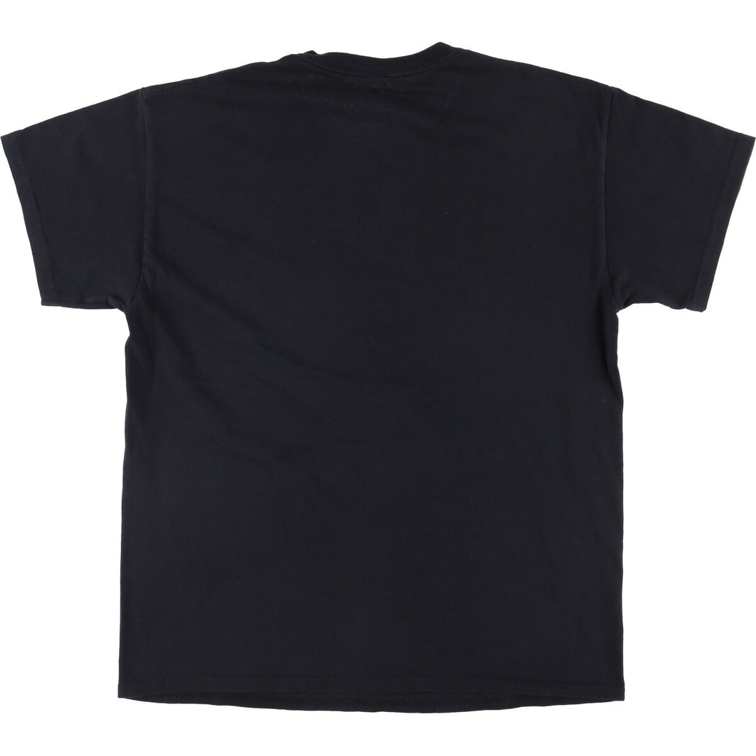 VENOM Venom character print T-shirt Men's L size cotton black type Vintage Second Hand