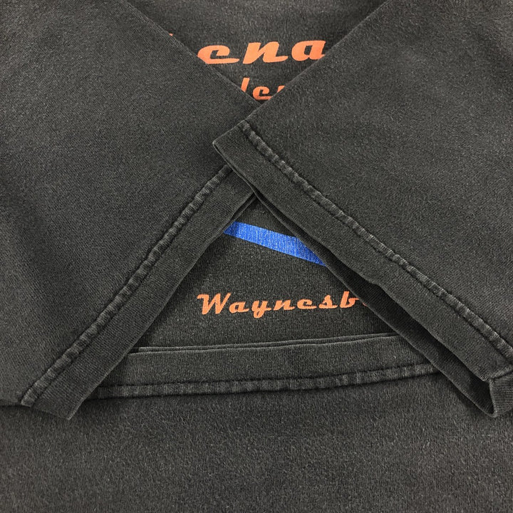 00'S Harley-Davidson Motorcycle Bike T-shirt Made in USA Men's M size cotton black type Vintage Second Hand