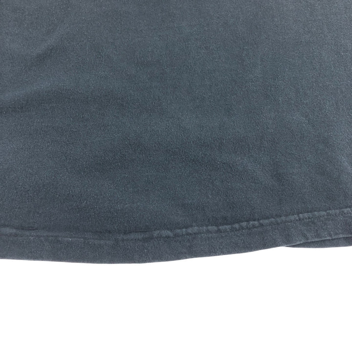 00'S Harley-Davidson Motorcycle Bike T-shirt Made in USA Men's M size unclear black type Vintage Second Hand