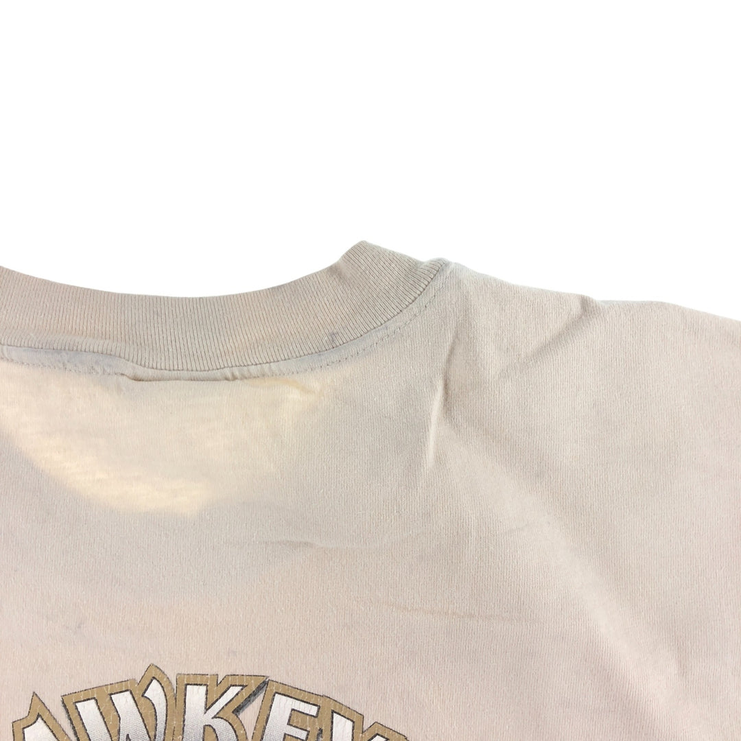 00'S Harley-Davidson Motorcycle Bike T-shirt Made in USA Men's XXL cotton unbleached Vintage Second Hand