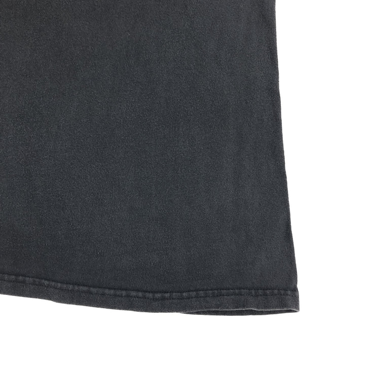 00'S Harley-Davidson Motorcycle Bike T-shirt Made in USA Men's XL cotton black type Vintage Second Hand