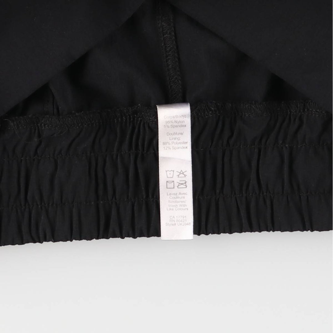 KYODAN A-line Mini Skirt Cargo Skirt Women's M size Nylon black type Vintage Second Hand