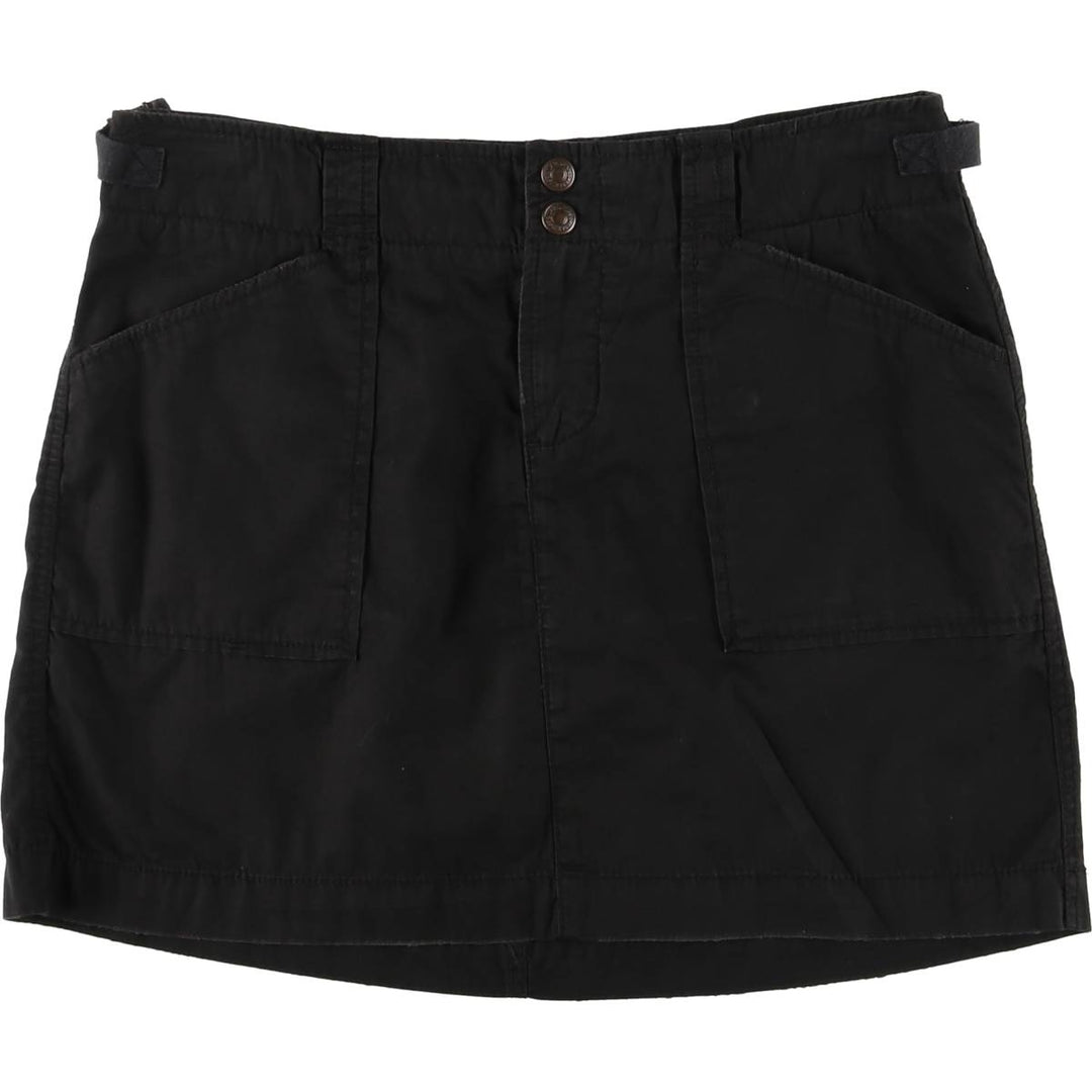 GAP Cotton Tight Mini Skirt for Women (XL size) cotton black type Vintage Second Hand