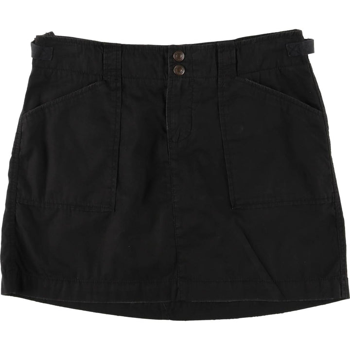 GAP Cotton Tight Mini Skirt for Women (XL size) cotton black type Vintage Second Hand