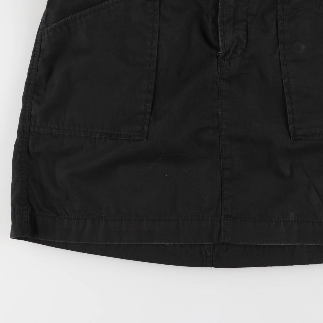 GAP Cotton Tight Mini Skirt for Women (XL size) cotton black type Vintage Second Hand