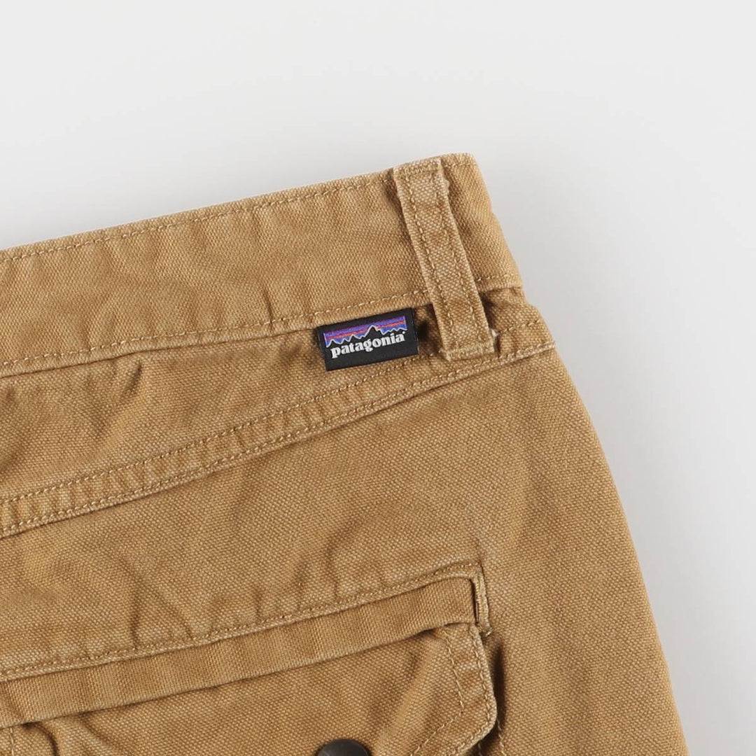 Patagonia ORGANIC COTTON 58630FA14 Tight Cotton Mini Skirt for Women (Size L) cotton brown type Vintage Second Hand