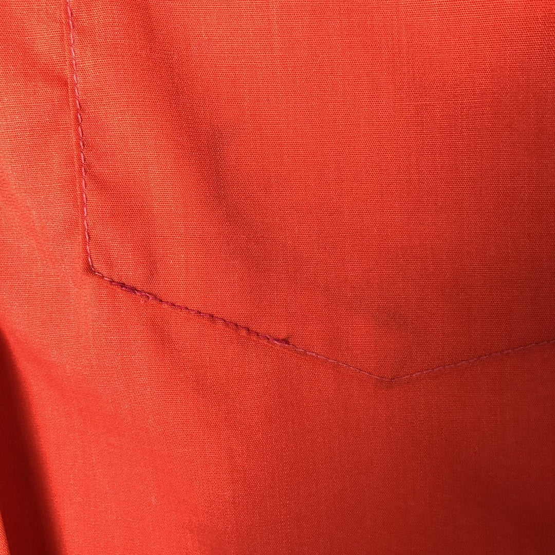 60'S HALE-NIU open collar short sleeve bowling shirt, women's size M, vintage unclear red type Vintage Second Hand