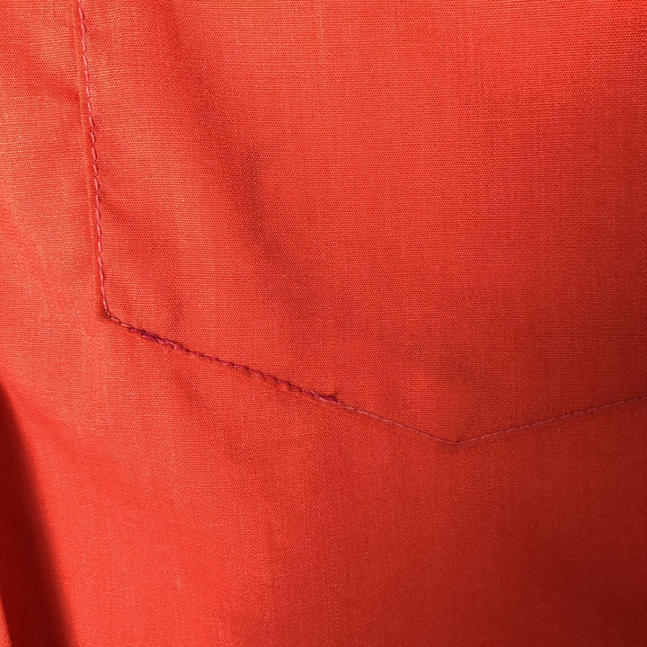 60'S HALE-NIU open collar short sleeve bowling shirt, women's size M, vintage unclear red type Vintage Second Hand