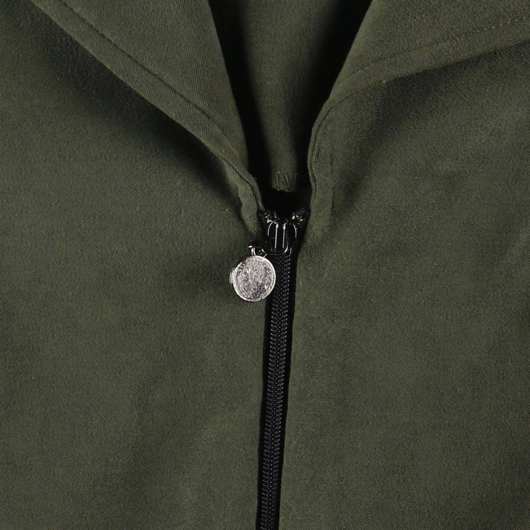 POSTIVE ATTITUDE Zip-up Jacket Women's Size L polyester green type Vintage Second Hand