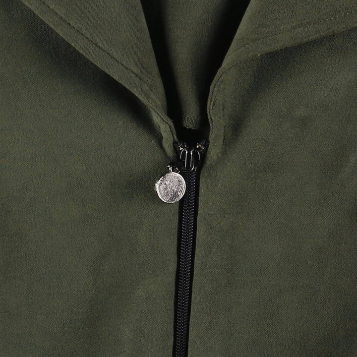 POSTIVE ATTITUDE Zip-up Jacket Women's Size L polyester green type Vintage Second Hand